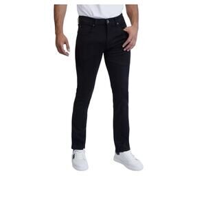 PAVI ITALY Jeans Men Sz 33 Black Slim Fit Normcore Academia Streetwear Stylish